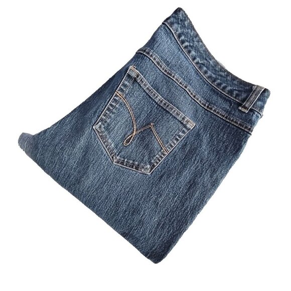 Just My Size Women's 18W (W36xL28) Blue Bootcut Stretch Jeans Style# JM3959 - Picture 7 of 16